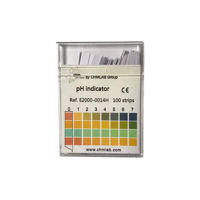 کاغذ pH استریپ 100 عددی، 0-14 اسپانیایی CHM